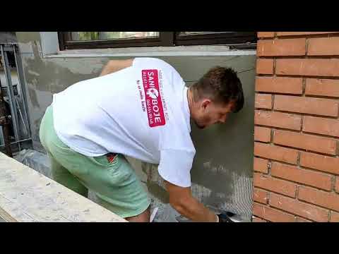 Utapanje mrezice za fasadu