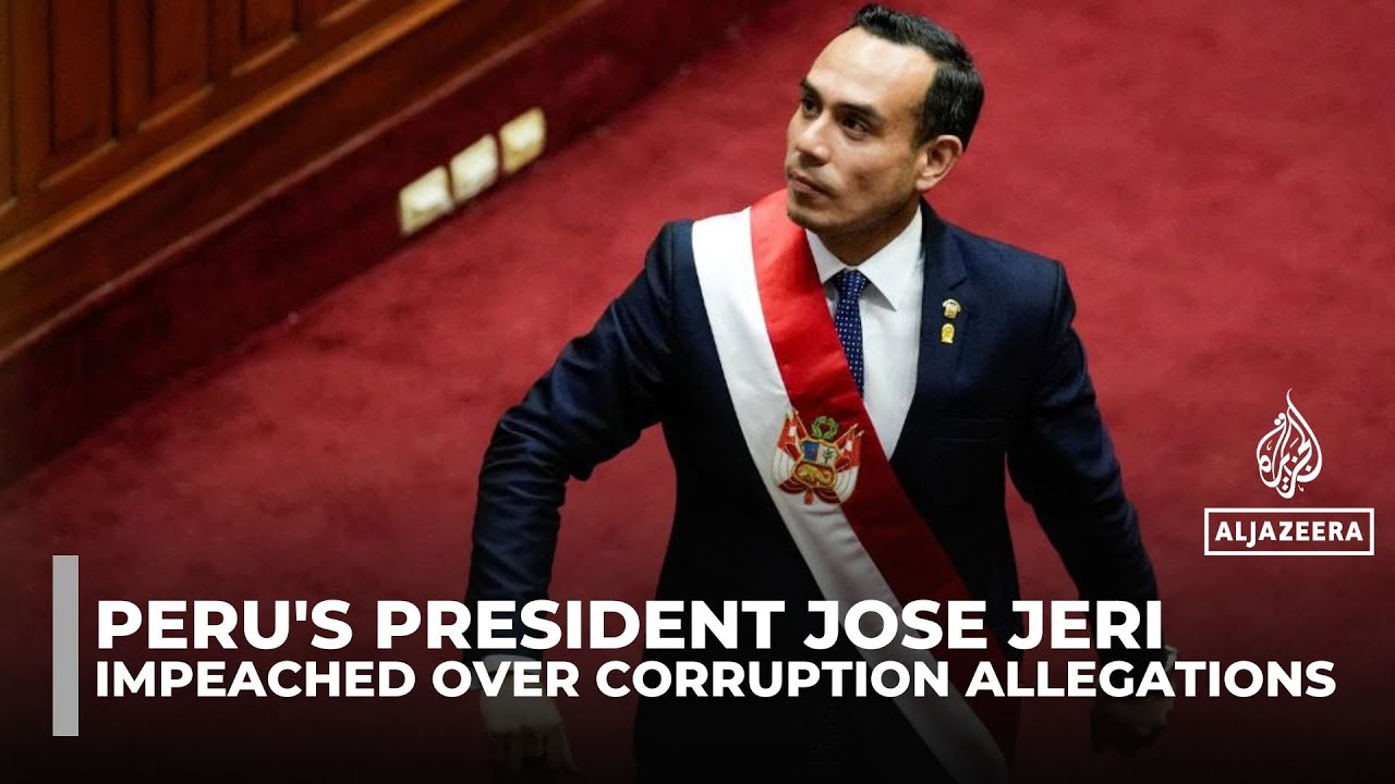 Peru's Congress ousts President Jose Jeri over corruption allegations