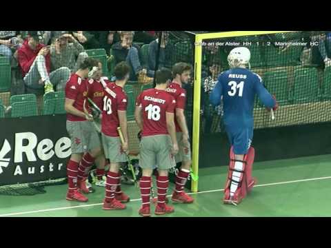 2. Halbfinale DM Hallenhockey Herren Club a.d. Alster vs. Mannheimer HC 3:4 04.02.2017