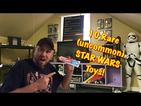 10 Rare Uncommon Star Wars Toys