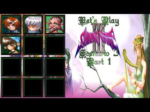 Let's Play Shining Force 3 (Scenario 3) 01: Monks Everywhere!
