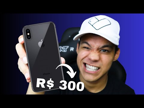 COMPREI um IPHONE XS 256GB por R$ 300 - DEU RUIM? *Garimpando na OLX*