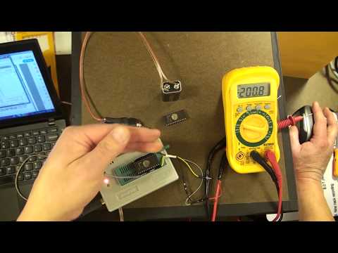 MiniPRO TL866A 9v programming boost for MBM2716 EPROMs part 2