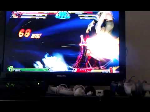 135 hit combo w/X-Factor Dante, Deadpool, Ryu