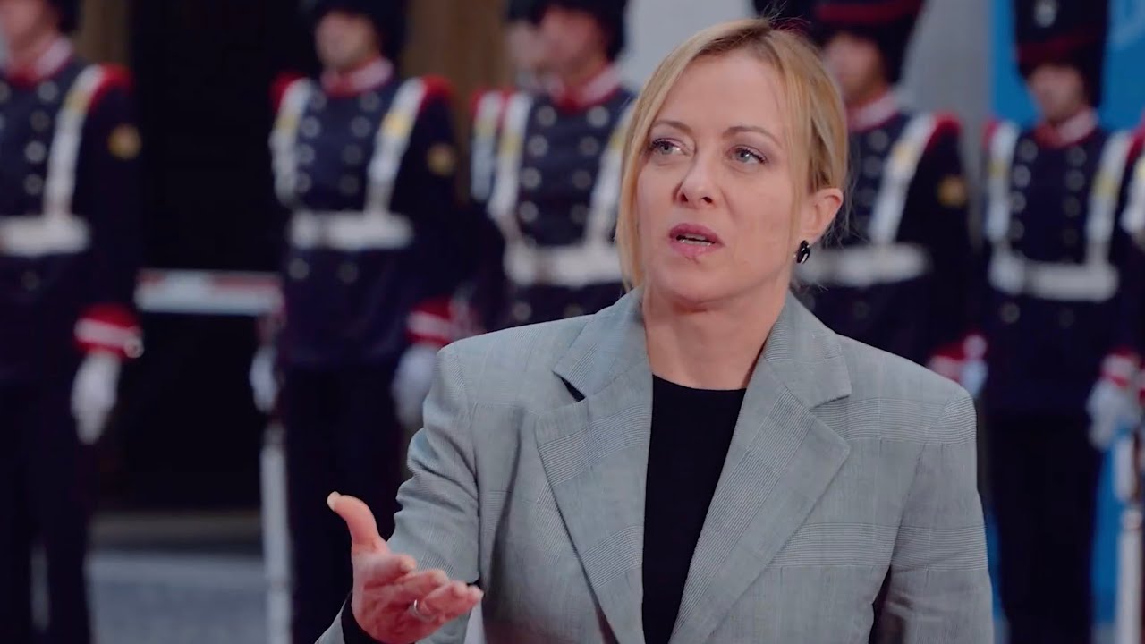 GIORGIA MELONI RICEVE A PALAZZO CHIGI IL PRESIDENTE DEL GABON, BRICE CLOTAIRE OLIGUI NGUEMA