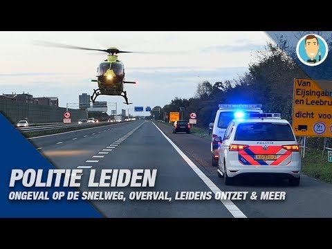 POLITIE LEIDEN | ONGEVAL OP DE SNELWEG | OVERVAL | LEIDENS ONTZET & MEER