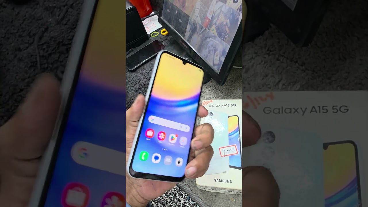 SAMSUNG GALAXY A15  5G MOBAIL 6GB RAM 128GB BOX AVAILABLE RS 9000. PH 8056161371