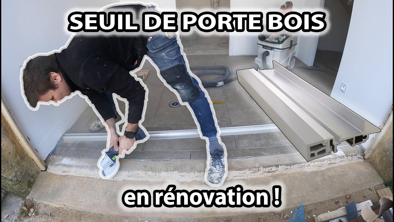 UN SEUIL SUR UNE PORTE D'ENTREE QUI N'EN A PAS 😅 La grange S1 EP4 4K