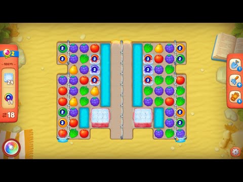 Gardenscapes level 10874 No Boosters Gameplay