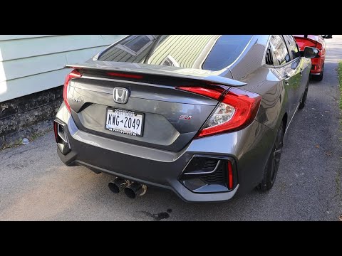 Skunk2 MegaPower Double Barrel Sedan Exhaust System (Honda Civic Si)  LOUD!