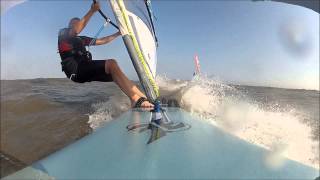 preview picture of video 'Felixstowe Windsurfing 26 Knots June 2013'