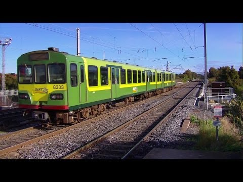 IE 8300 Class Dart Train number 8333 - Clontarf Road, Dublin