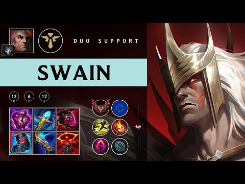 Swain Support vs Sona - EUW Grandmaster Patch 25.24