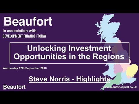 Unlocking Investment Opportunities in the Regions - Steve Norris keynote speech (highlights)