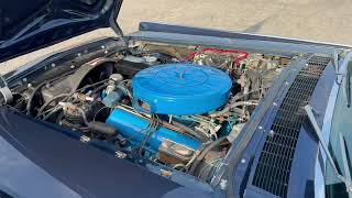 1967 Lincoln Continental Lehmann-Peterson Limousine Start Up