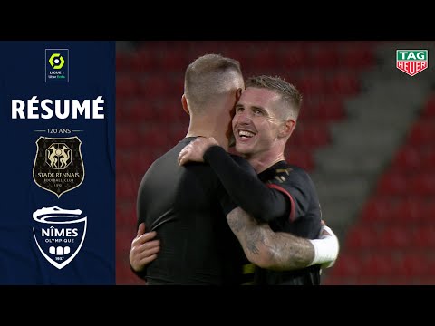 STADE RENNAIS FC - NÎMES OLYMPIQUE (2 - 0) - Résumé - (SRFC - NO) / 2020-2021
