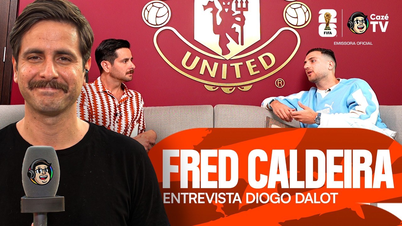 FRED CALDEIRA CONVERSA COM DIOGO DALOT SOBRE COPA DO MUNDO E MANCHESTER UNITED