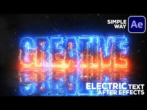 Easy After Effects Tutorial Particles Logo Text Animation Download Free Template