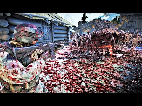 Special Forces Invade Fortress Infested with 600,000 Zombies! - Ultimate Epic Battle Simulator 2