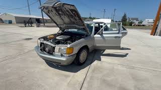 1986 Mercedes-Benz 420 SEL Open Walk Around