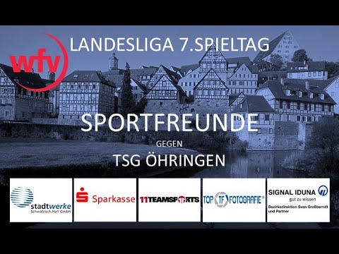 Sportfreunde 7.Spieltag Sportfreunde Schwäbisch Hall gegen TSG Öhringen