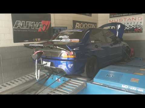 1,000+WHP - 175MPH Dyno Pull - Evo 8 - Boostin Performance Built & Tuned