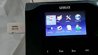 How To download biometric attendance machine data to usb pendrive