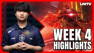 Best plays from OWCS Korea Week 4 | Feat. KNIFE, Shu, Viol2t and more