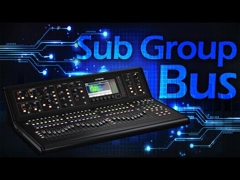 X32/M32: how to use Buses & Sub Groups (pre fader, post fader, pre eq, post eq...)