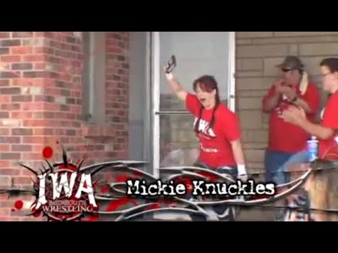 Mickie Knuckles vs Mike Levy - Queen of the Deathmatch Highlights