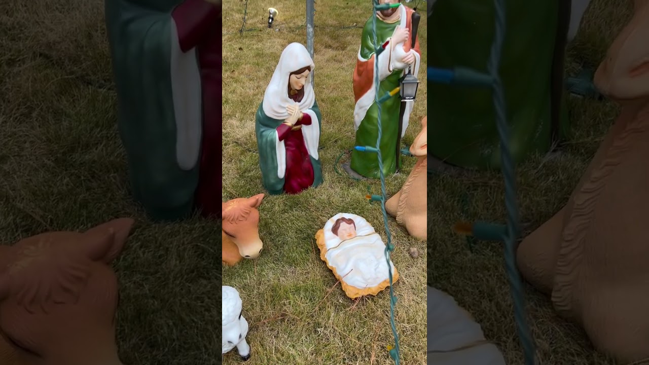 NEW 2024 Home Depot nativity set