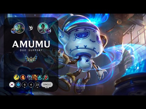 Amumu Support vs Karma - KR Challenger Patch 13.16