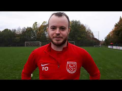 Philipp Thiel, Abwehrspieler SV Sirzenich, nach seinem Tor aus über 40 Metern gegen Föhren