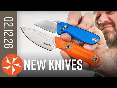 Get Your Fix(ed Blades)! - New Knives February 12th, 2026 at KnifeCenter