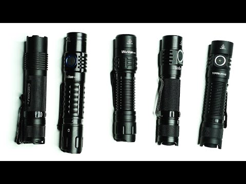 Top 5 Budget Tactical EDC Flashlights In 2024 (18650 Models)