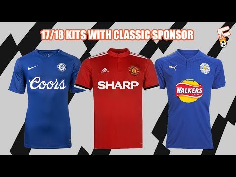 Premier League Kits 2017/2018 With Classic Sponsor - Footchampion Video