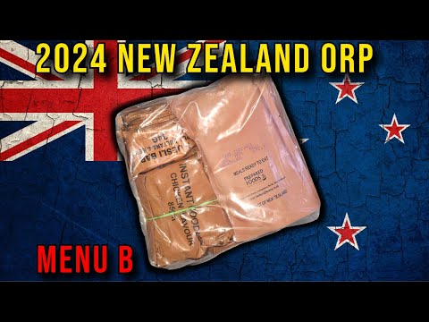 🇳🇿 | 2024 New Zealand 24 Hour Ration Pack (ORP) Menu B | EPIC MRE Review