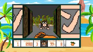 Crash Bandicoot - Wolfenstein 3D [MOD] Episode 1: N. Sanity Island - FL 1 (2006) [MS-DOS] - Demo Run