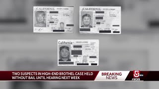 2 suspects in high-end brothel case appear in Boston federal court