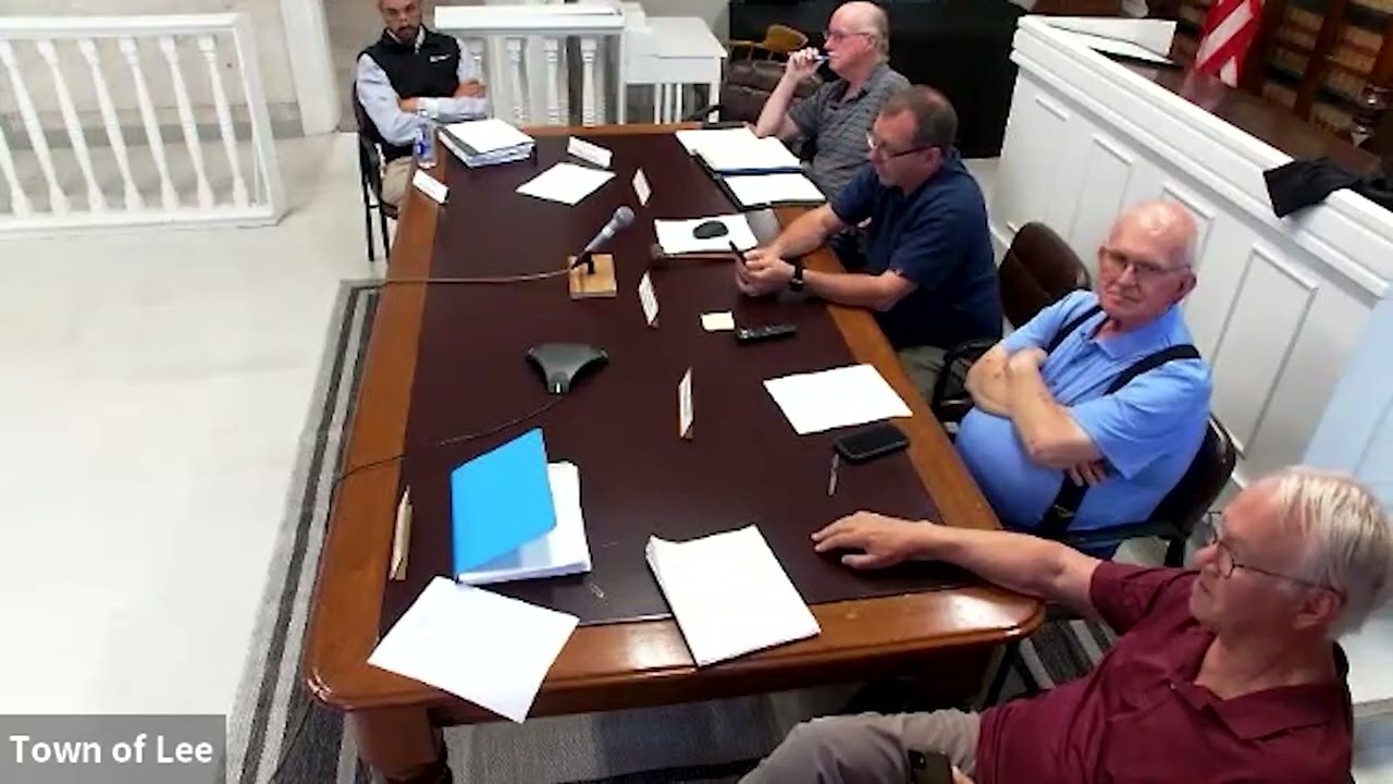 From the Planning Board