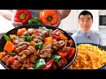 Pepper Pork Belly and Garlic Java Rice Lunch Menu | Simple Pork And Rice Recipes for Home Cooking