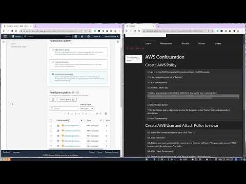 ndexr AWS Setup