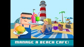 Beach Restaurant Game Burger Chef Cooking Sim Gameplay Video Android