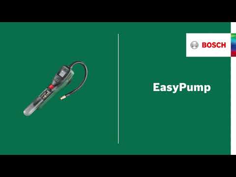 Bosch Akku Druckluftpumpe EasyPump (integrierter Akku, 3,6 Volt, max. Druck: 150 PSI/10,3 bar)