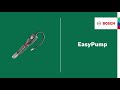 Bosch Pompe à air alimentée par batterie EasyPump 3.6 V