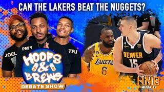 Can The Lakers Beat the Nuggets? | Hoops & Brews (Clips) 4.19.24