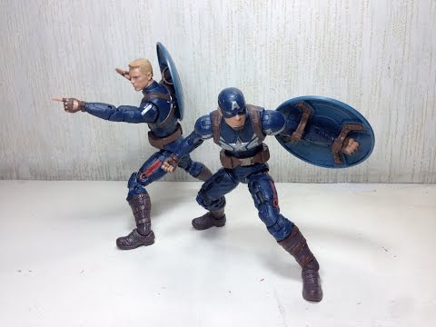 Captain America Stealth Suit Marvel Legends review
