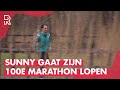 'HET WORDT GENIETEN' | Sunny loopt in Rotterdam zijn HONDERDSTE MARATHON