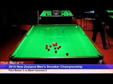 Final: 2014 New Zealand Snooker Championship
