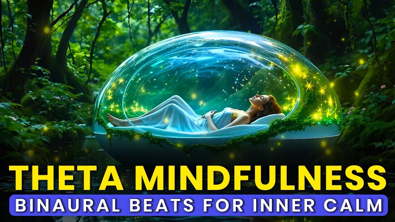 Theta Waves Mindfulness: Deep Meditation for Inner Calm & Relaxation, Binaural Beats